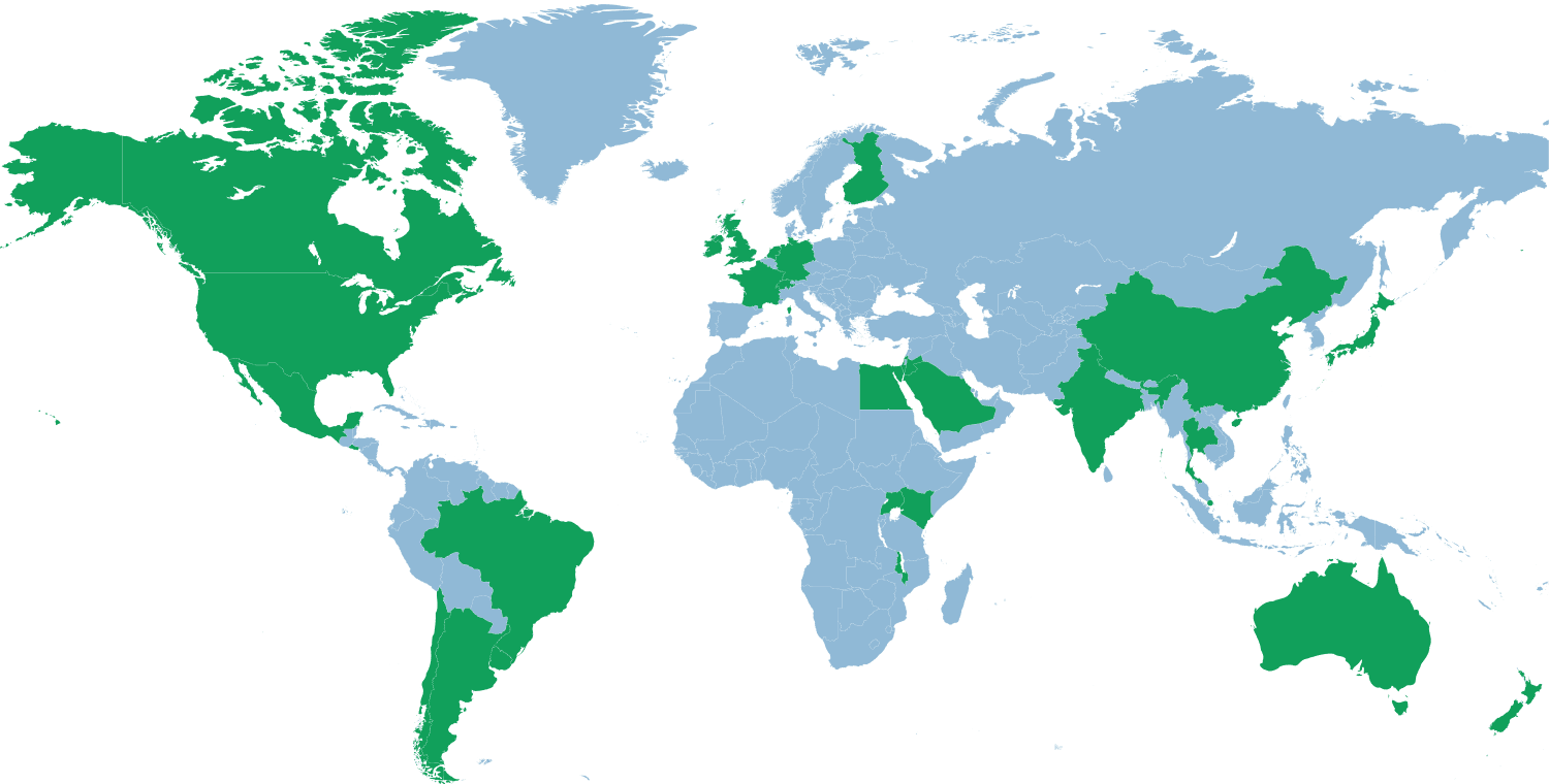 Picture of a map of the United States