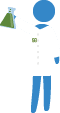 icon graphic of a researcher