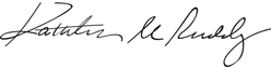 Kathleen N. Ruddy E-Signature