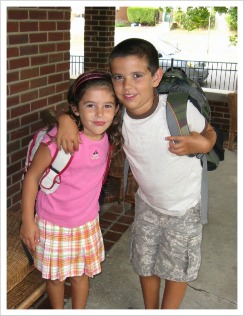 David-and-Daisy-First-Day-of-School