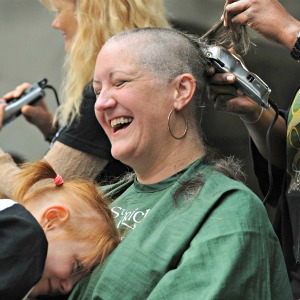 Rebekah-ham-during-head-shave