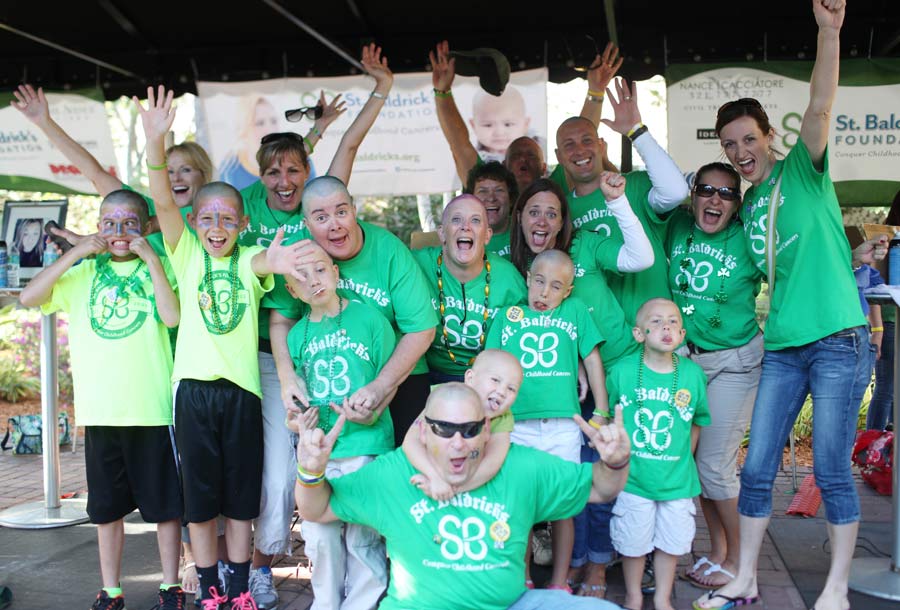 St. Baldrick's team