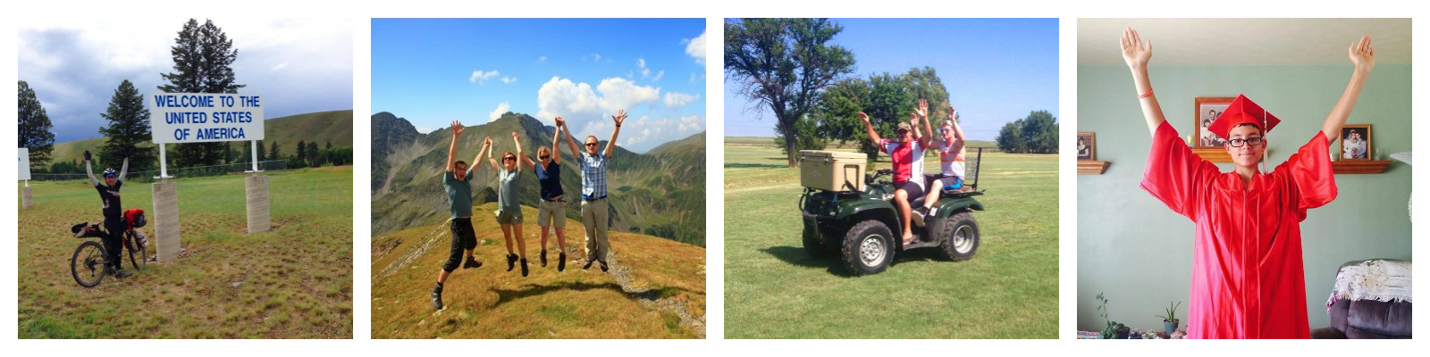 Hands Up the Pose photo collage