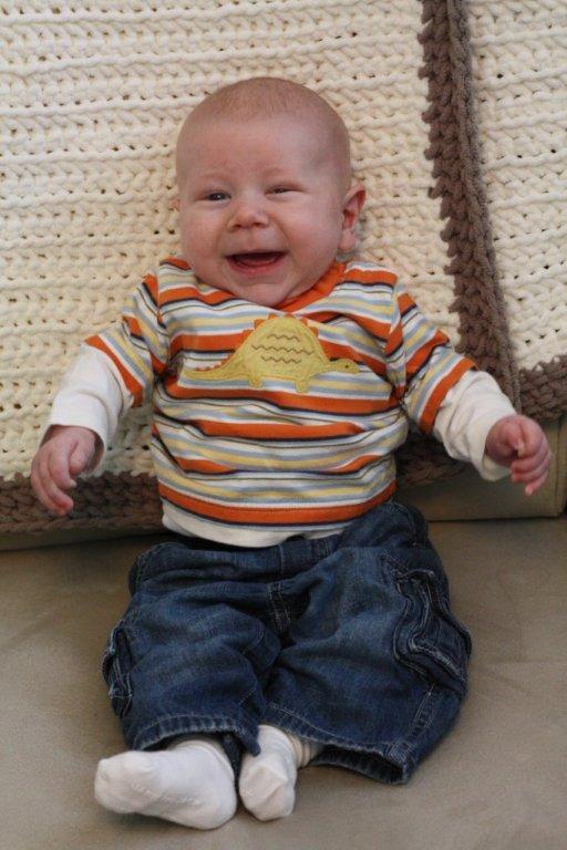 Andrew Flynn at 3 months old