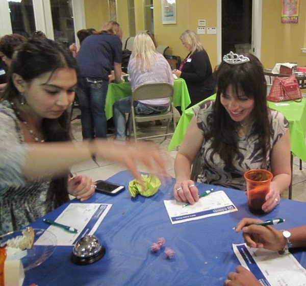 People playing Bunco