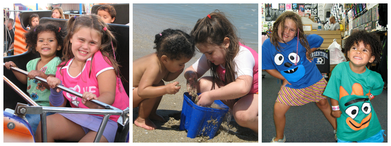 Carolyn and Rebecca in 2010, before Rebecca was diagnosed with childhood cancer