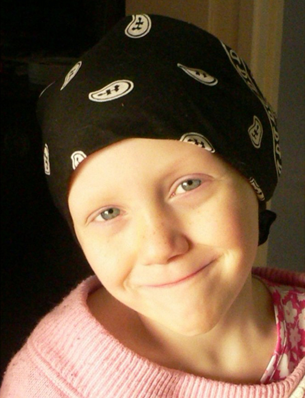 Grace while in treatment for childhood cancer