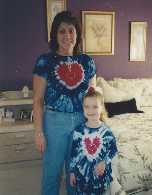 Lauren and her mom, October 2001