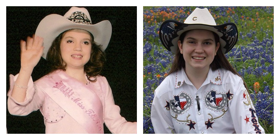 Tacey was crowned rodeo queen after battling childhood cancer