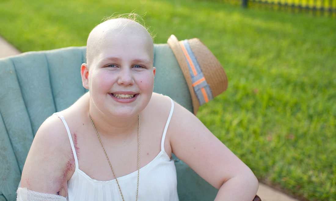 Caroline passed away soon after being announced as a 2015 St. Baldrick's Ambassador