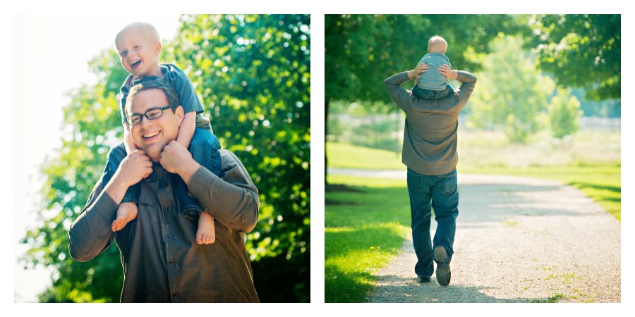 Ambassador Chase with his dad.