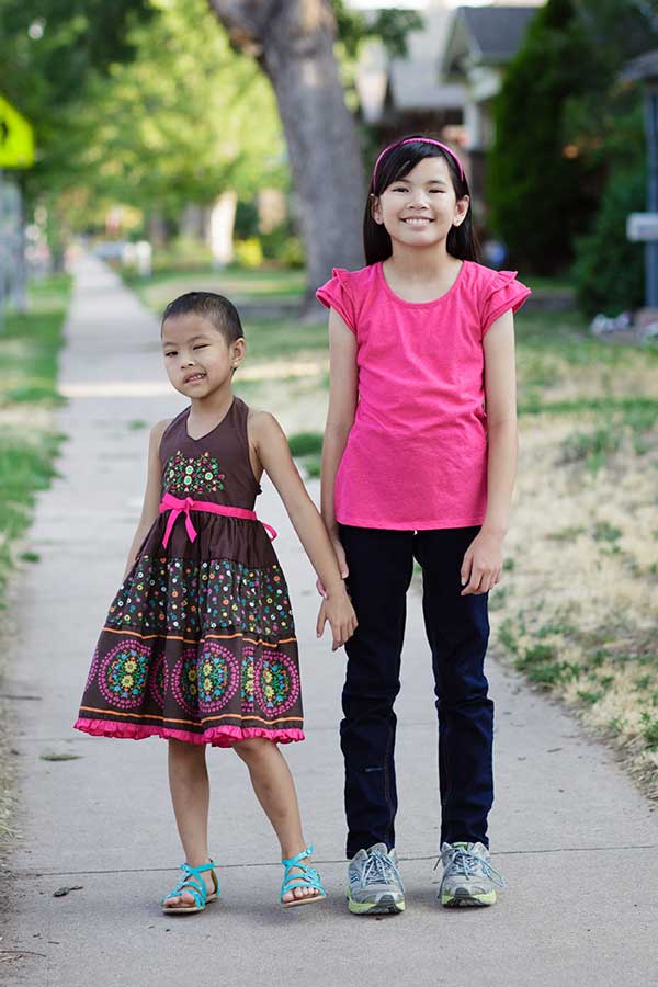 Ambassador Daisy and her sister Isabella