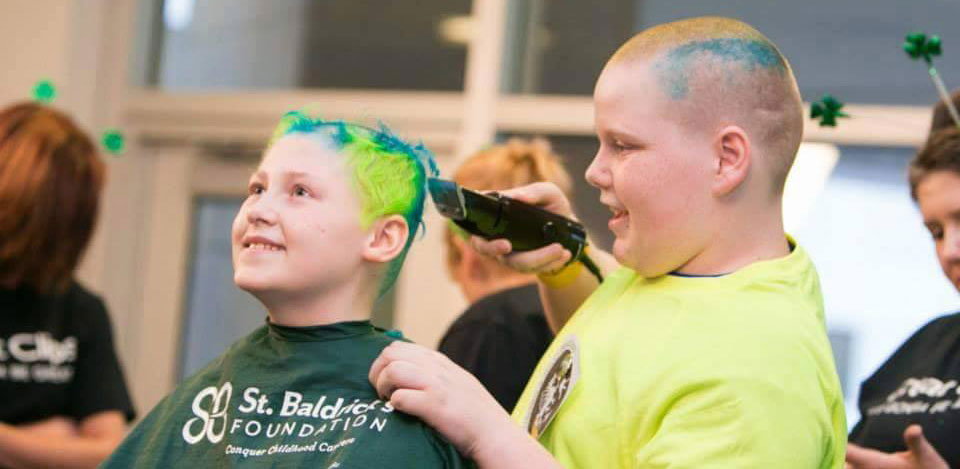 Stephanie Merfeld's son Adrian shaved in 2014 and passed away the same year from cancer.