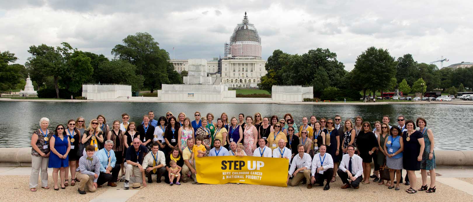 Advocates gathered in Washington, D.C., for Childhood Cancer Action Days 2015