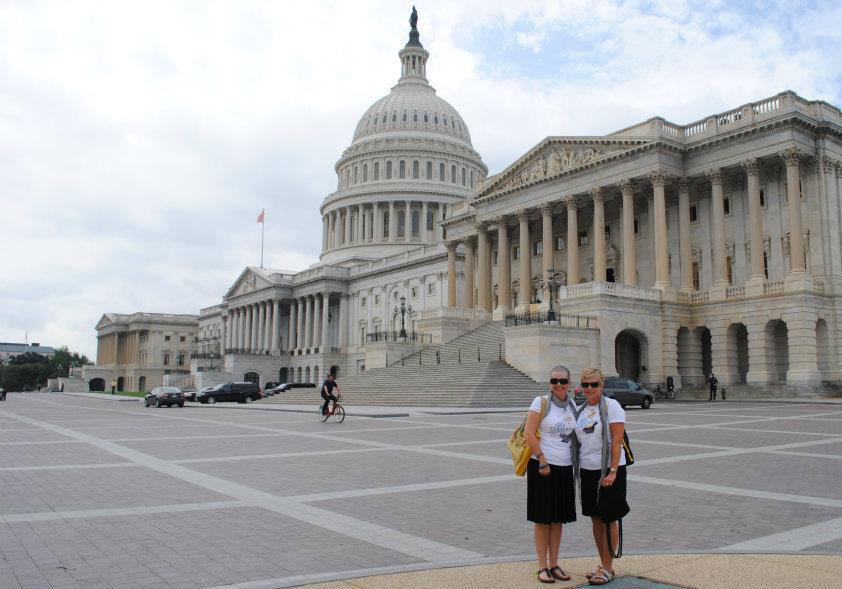 In 2011, the 46 Mommas traveled to Washington, D.C., to support the Creating Hope Act