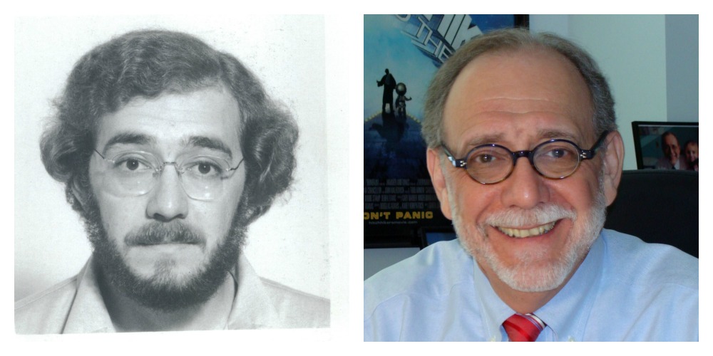 Dr. Arceci then and now