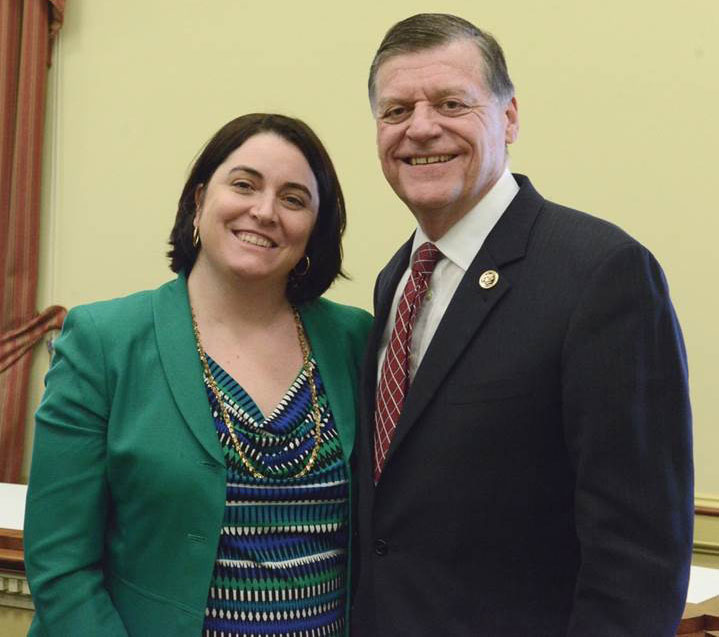 Danielle and Congressman Tom Cole