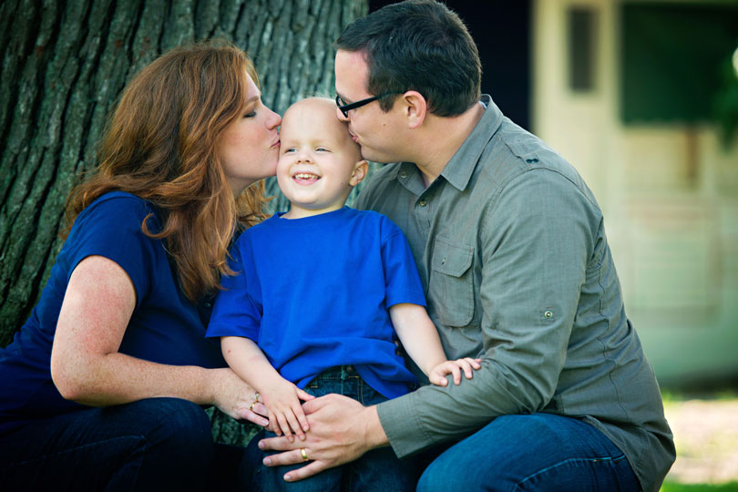 Chase and his parents