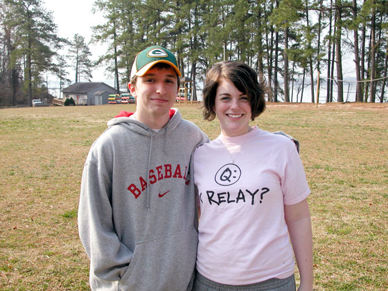 Sarah and Patrick meet at camp