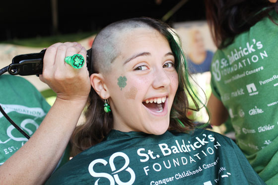 Yes, we are those crazy head shaving people.
