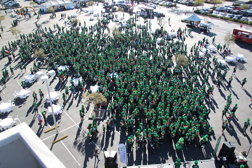 Lepre-Con 2016 broke the world record for the largest gathering of people dressed like leprechauns