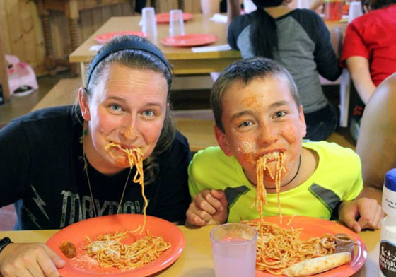 Carter spaghetti face