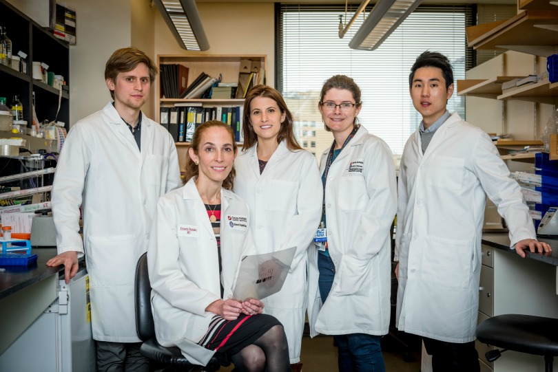 Dr. Kim Stegmaier with her lab