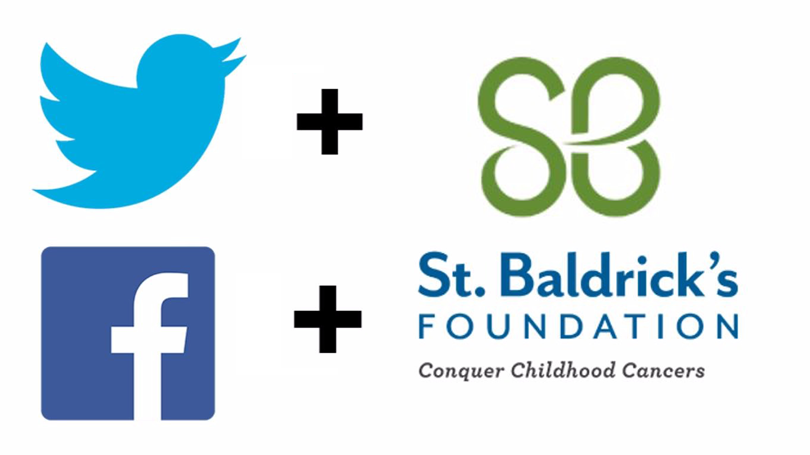 Twitter + Facebook + St. Baldrick's