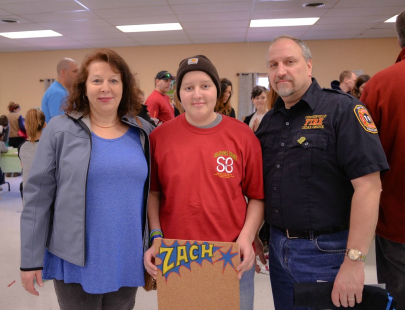 Nancy, Zach and Tom at the Saugerties event