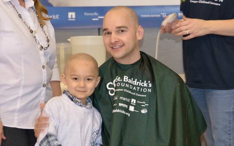 Scott and Rob after shaving