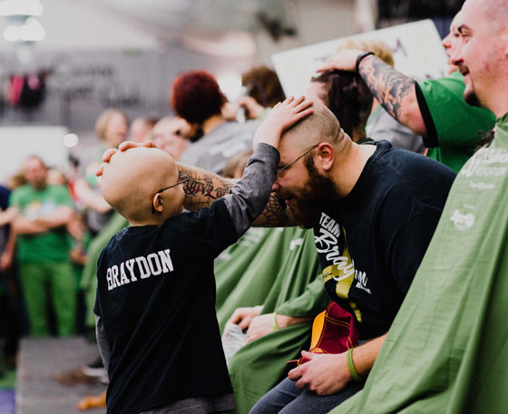 Shave with St. Baldrick's on St. Patrick's Day