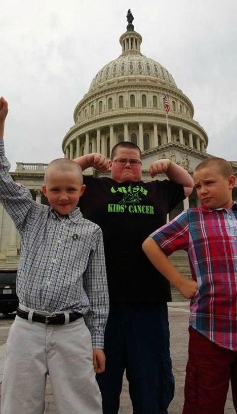 Jackson and friends on Capital Hill