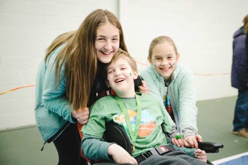 Shane with his sisters