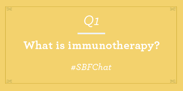Twitter Chat Immunotherapy
