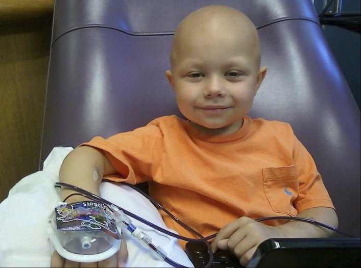 Jack during treatment