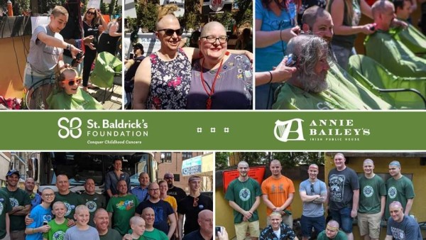 St. Baldrick's Day at Annie Baileys Irish Pub Event Logo