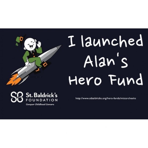Launching Alan's Hero Fund Event Logo