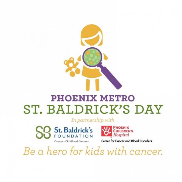 Phoenix Metro St. Baldrick's Day at A.E. England Building Event Logo