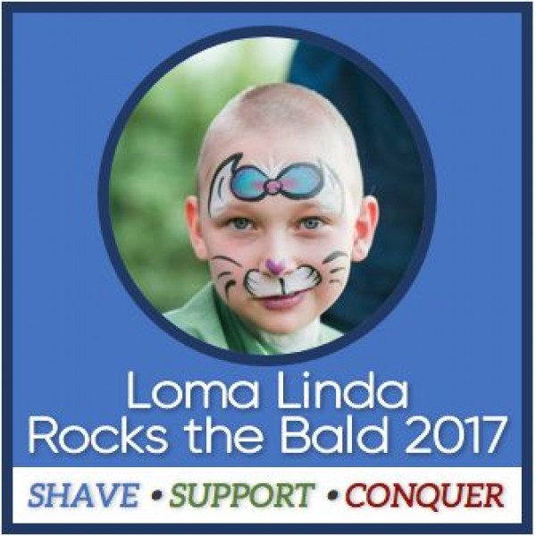 Loma Linda Rocks the Bald 2017 Event Logo