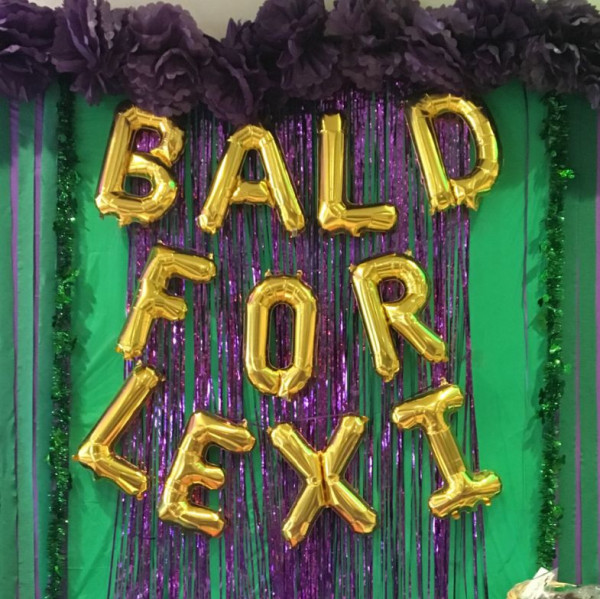 Bald for Lexi Event Logo
