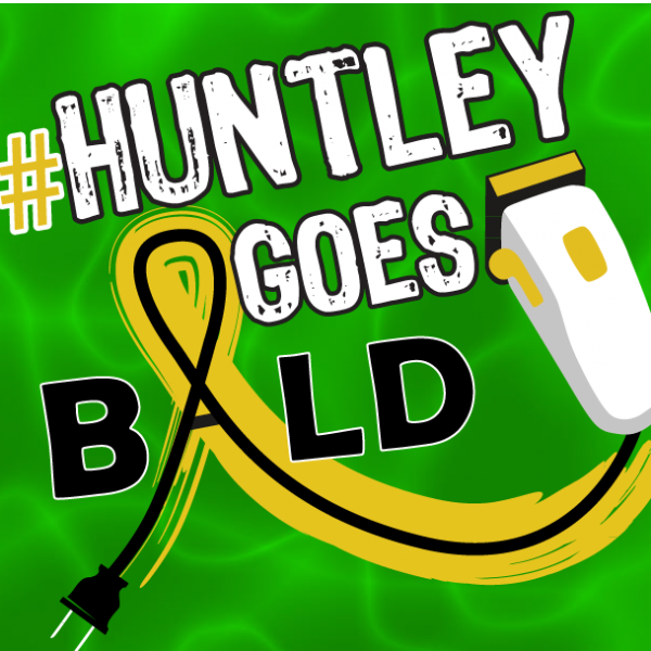 Huntley Goes Bald at HHS and Parkside Pub Event Logo