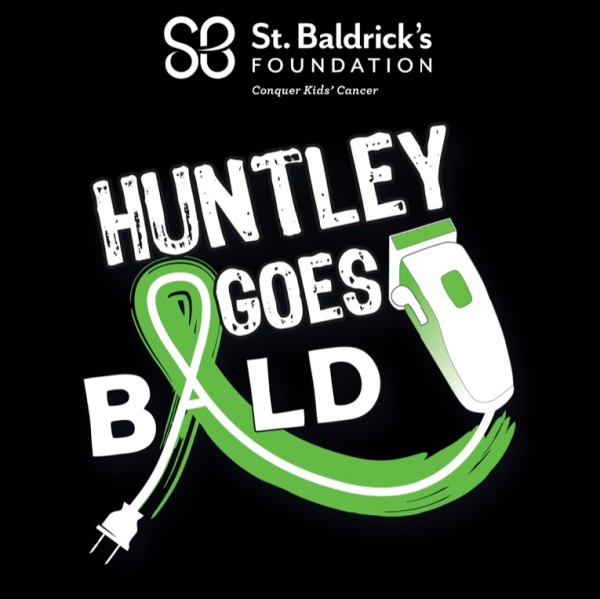 Huntley Goes Bald Event Logo