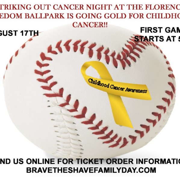 Striking Out Cancer Night Event Logo