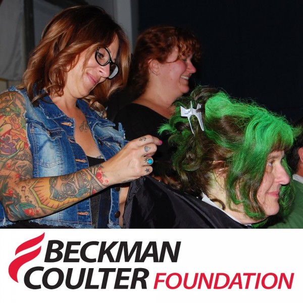 Beckman Coulter & Yolo Brewing Company – Brave to SHAVE! Event Logo