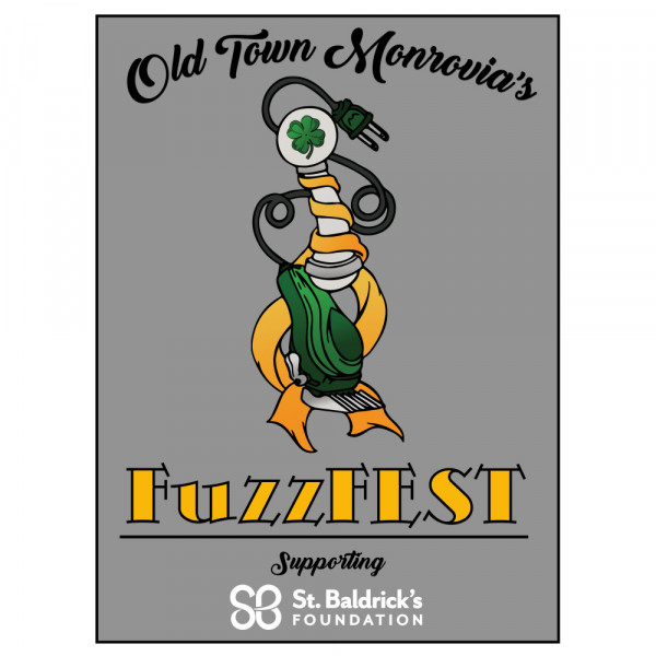 Old Town Monrovia's St. Baldrick's Day FuzzFest! Event Logo