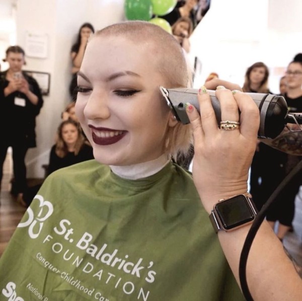 Aveda Institute helps fight childhood cancer Event Logo