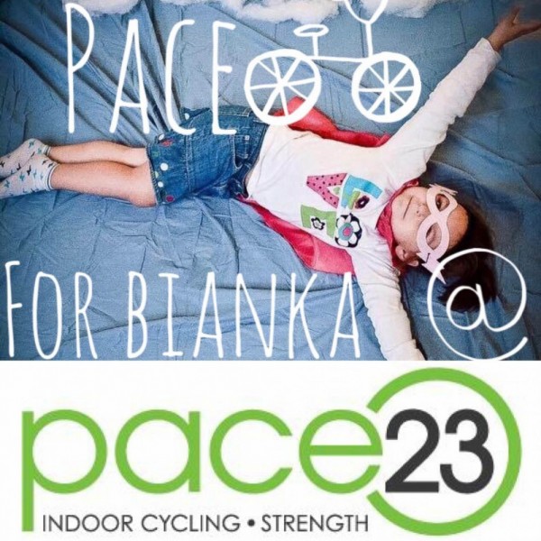 Bianka's Pace-a-thon at Pace23 Event Logo