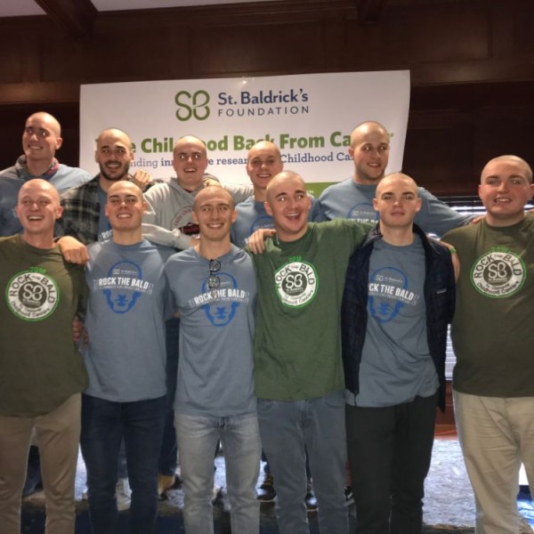 Indiana University - Betas Go Bald Event Logo