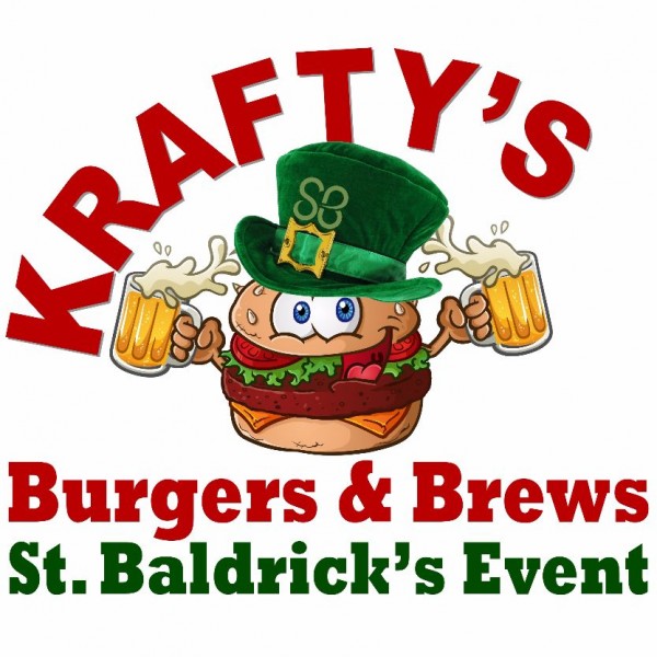Krafty's Burgers and Brews Event Logo