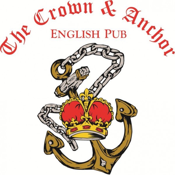 The Crown & Anchor English Pub Event Logo